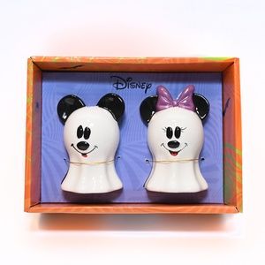Mickey and Minnie Halloween Ghost Salt & Pepper Shakers